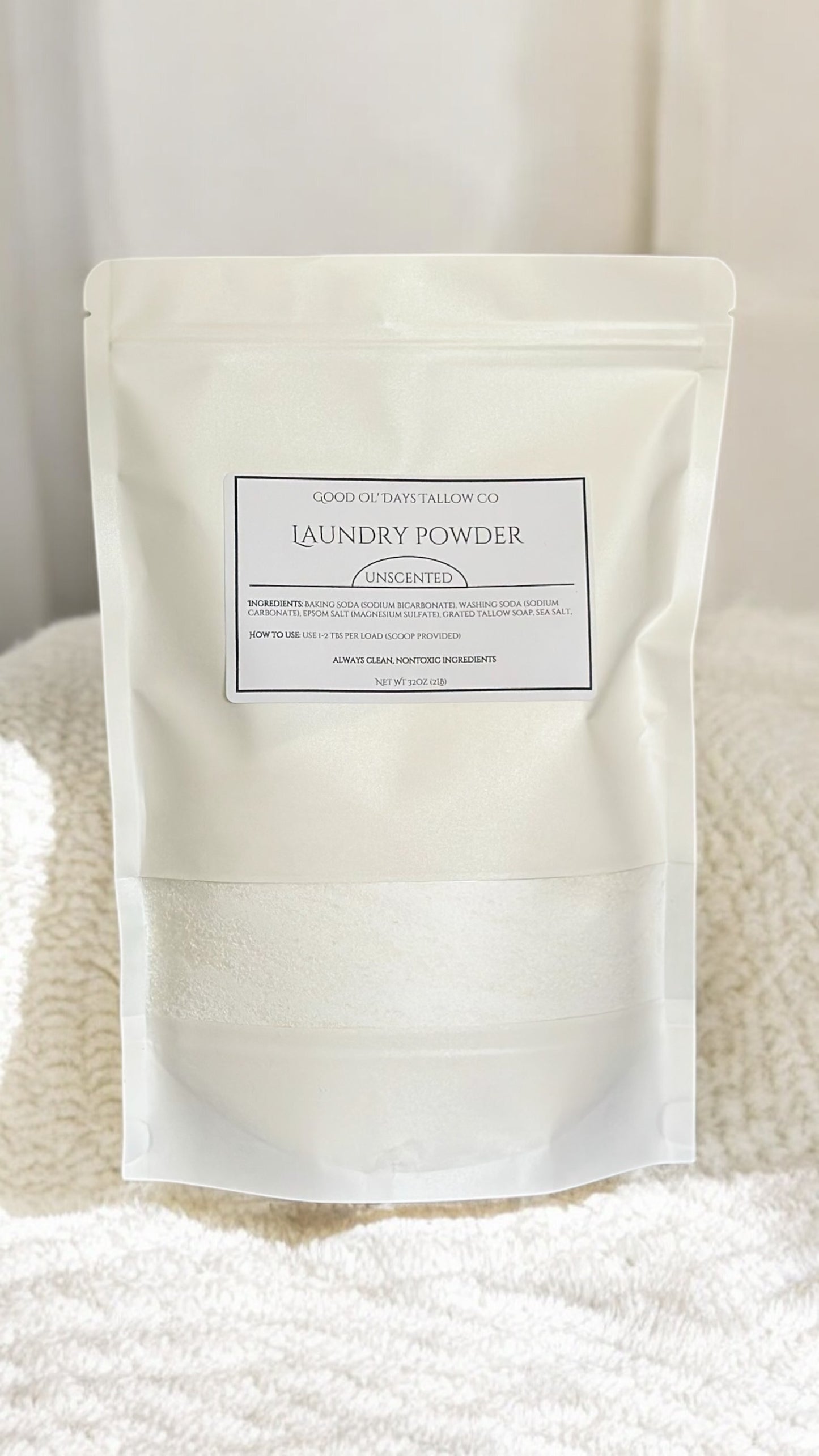 Laundry Powder for Sensitive Skin
