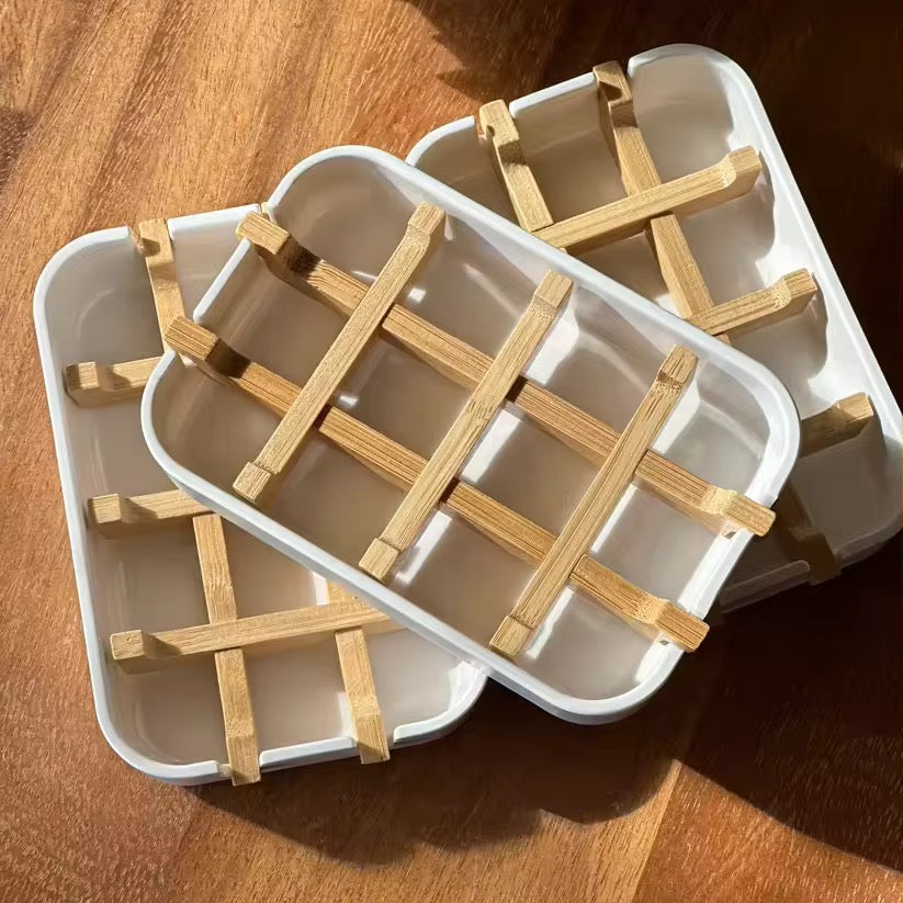 Eco-Friendly Bamboo Soap Holder