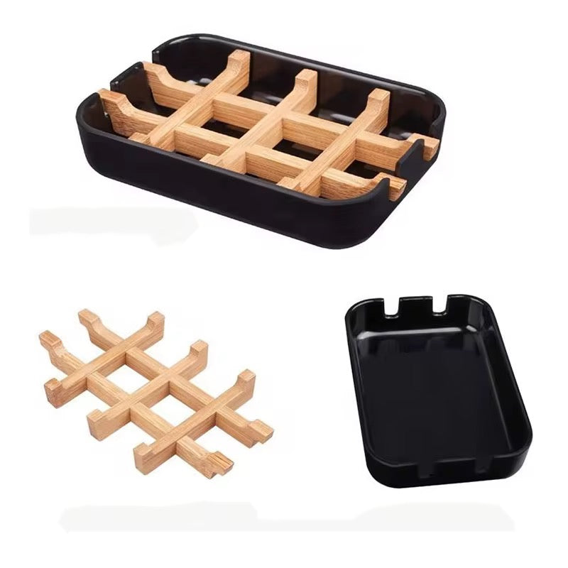 Eco-Friendly Bamboo Soap Holder