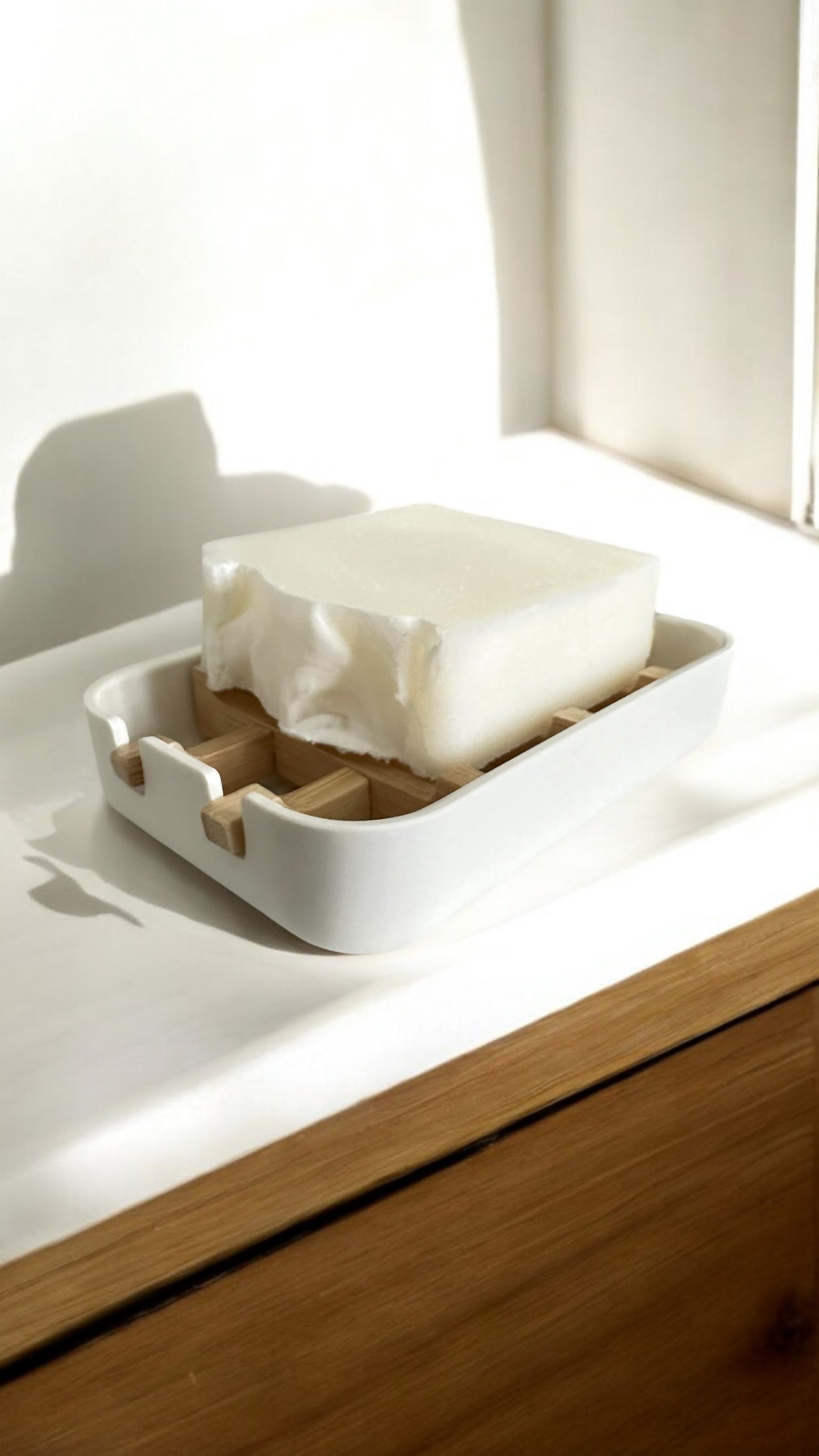 Eco-Friendly Bamboo Soap Holder