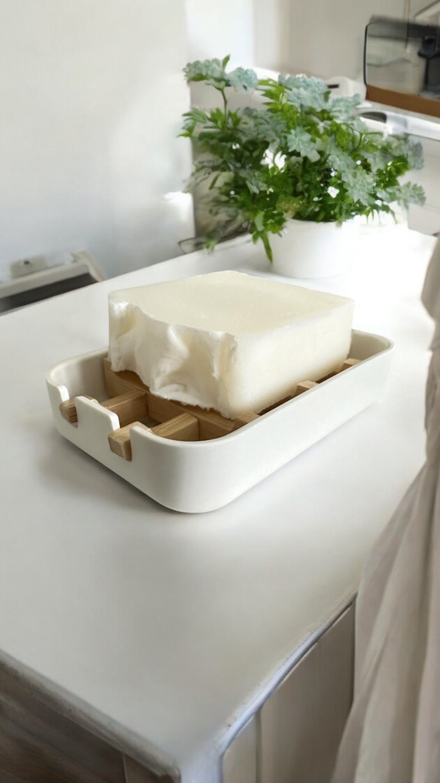 Eco-Friendly Bamboo Soap Holder